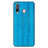 Lopard Samsung Galaxy A60 Uyumlu Kılıf Wood'X (1) Kılıfı Baskılı