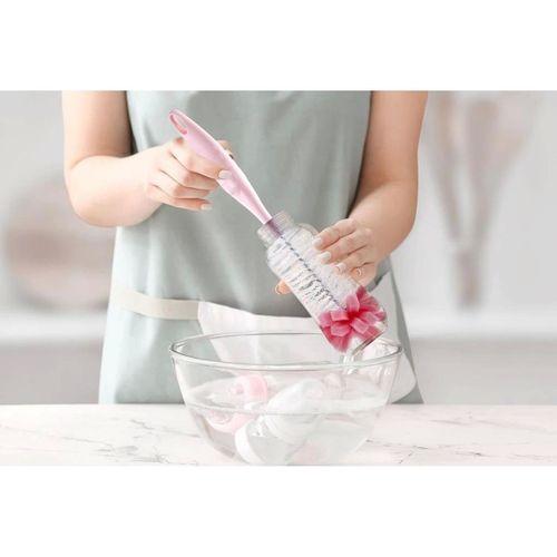 Çocuk Süngerli Biberon Fırçası 776 Pembe