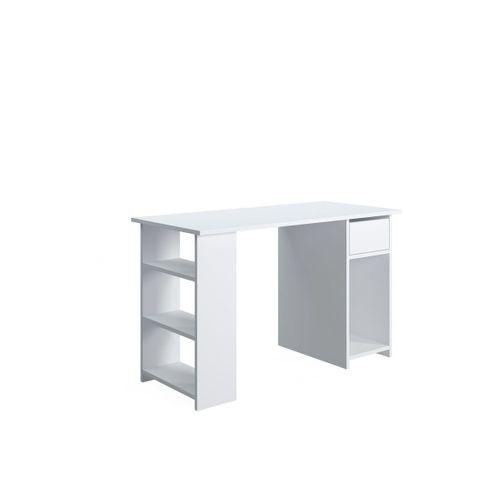 Ruum Store By Doğtaş ARMA Üç Bölmeli Çekmeceli Çalışma Masası Opak Beyaz