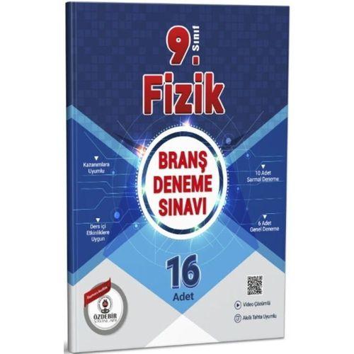 9.Sınıf Fizik Branş Deneme Sınavı Özdebir Yayınları