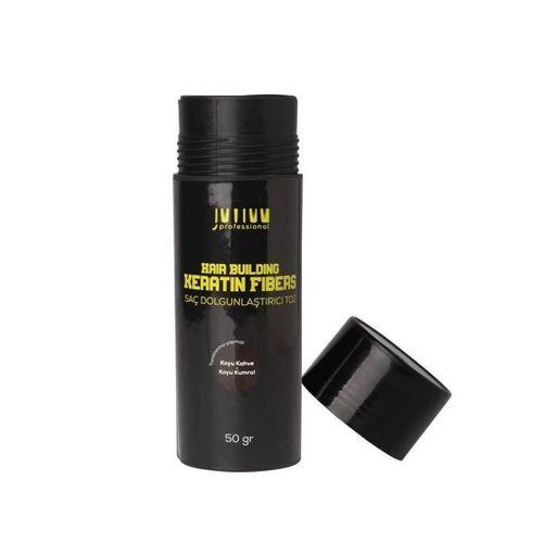 Saç Dolgunlaştırıcı Fiber Keratin Toz Koyu Kahve ve Koyu Kumral