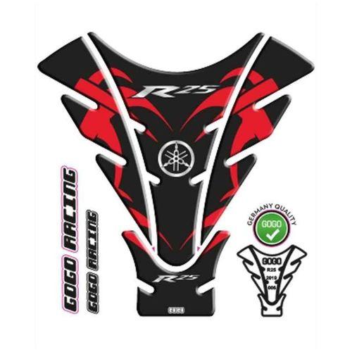YAMAHA Yamaha R25 2019 - 2024 Uyumlu Tank Pad 006