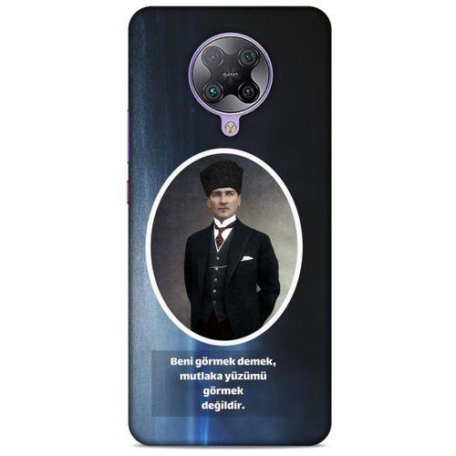 Xiaomi Poco F2 Pro Kılıf Atatürk (7) Telefon Kılıfı Lavivert