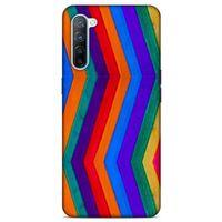 Lopard Oppo Reno 3 Uyumlu Kılıf Wood'X (25) Antişok Kapak Baskılı