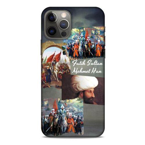 Apple iPhone 12 Pro Uyumlu Kılıf Ottoman (3) Kapak Fatih Sultan Mehmed