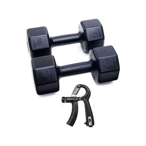 Ps Spor 5 Kg Dambıl X 2 Adet 10 Kg Ve Sayaçlı Ayarlanabilir El Yayı