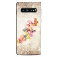Samsung Galaxy S10 Kılıf Desenli Özel Seri Tüyler (21) Koruyucu Kapak