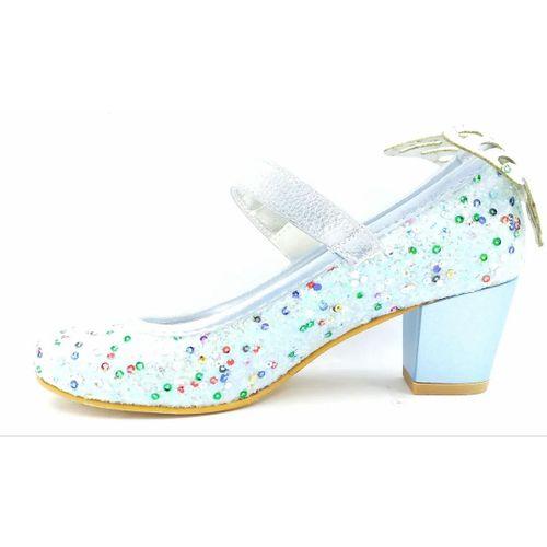 Mini Women Yeşil Kız Çocuk Topuklu Abiye Ayakkabı