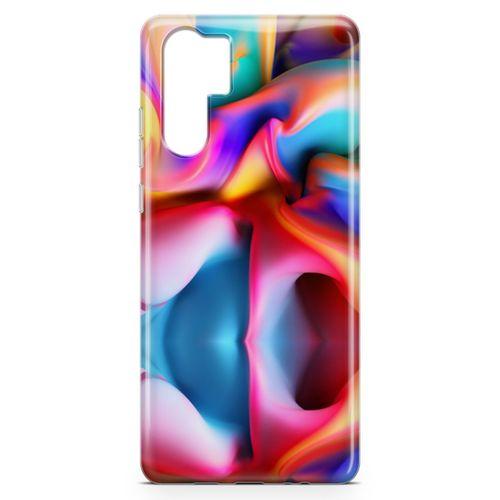 Huawei P30 Pro Kılıf Silikon Boya Arka Kapak Koruma Desenli Full Koruyucu