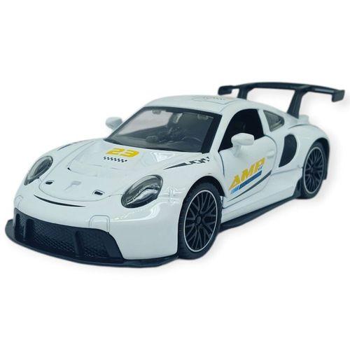 Sesli Işıklı Spor Araba 15 cm - 3291D - Beyaz