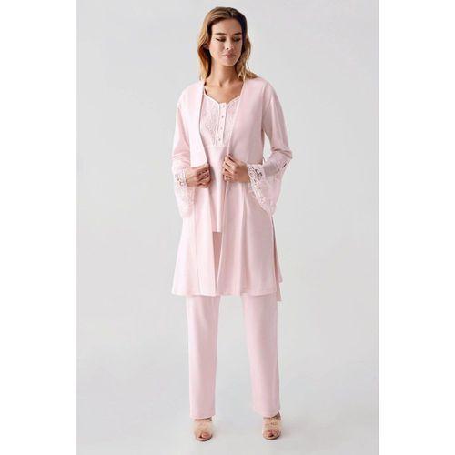 Freshness 322 Kadın Sabahlıklı Pijama Takımı