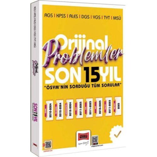 2026 KPSS AGS ALES DGS YGS TYT MSÜ Orijinal Problemler Son 15 Yıl Çıkmış Sorular Yargı Yayınları
