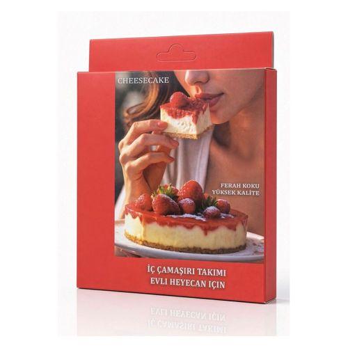 Çilekli Cheesecake Aromalı Yenilebilir İç Çamaşırı
