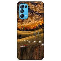 Lopard Oppo Reno 5 5G Uyumlu Kılıf Manipülasyon ☻ (24) Darbe Emici Kılıf Desenli