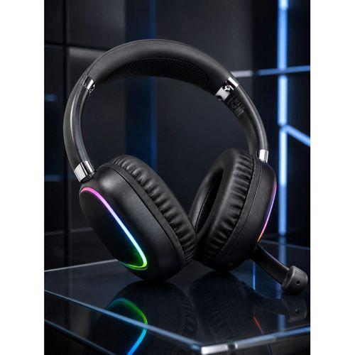 Bluetooth 5 0 Kablosuz Kulak Üstü Kulaklık Mikrofonlu Rgb Aydınlatmalı