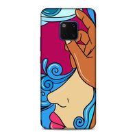 Huawei Mate 20 Pro Uyumlu Kılıf Face'X 15 Antişok Kılıf El Yüz