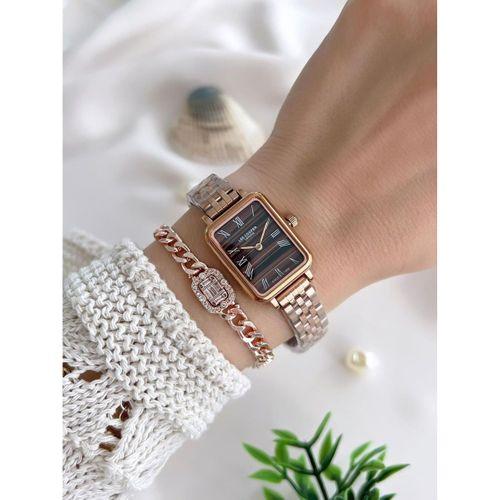 Lee Cooper Çelik Kordonlu 3 Atm Suya Dayanıklı Kadın Kol Saati VS.BLKT.0650