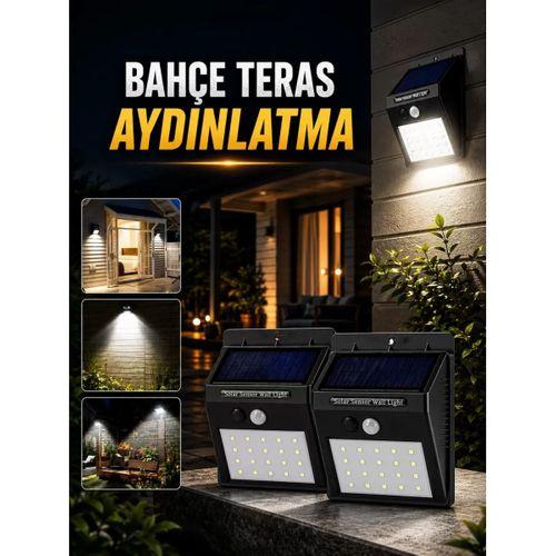 Solar Lamba Giriş, Bahçe Yol Avlu Hareket Sensörlü Led