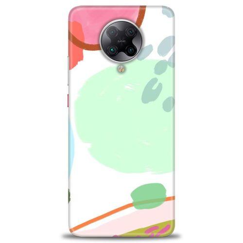 Xiaomi Redmi K30 Pro Kılıf HD Baskılı Kılıf - Benekli + Tam Ekran Koruyucu