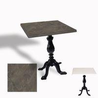 Dockers Çipa 1001 Döküm Ayak Kare Masa 80X80 cm - (Werzalit, Wermodin ve Allzalit Tabla) - Halong