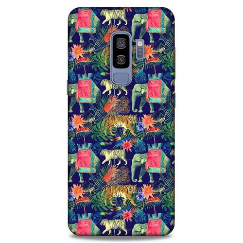 Lopard Samsung Galaxy S9 Plus Uyumlu Kılıf Manipülasyon ☻ (4) Koruma Kılıfı Desenli