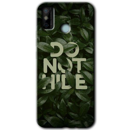 Tecno Spark 6 Go Kılıf HD Desen Baskılı Arka Kapak - Do Not Hide