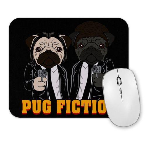 Pulp Fiction Pug Fiction Mouse Pad