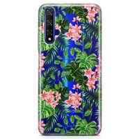 Honor View 20 Kılıf Kaliforniya Çiçekleri Arka Kapak Koruma Desenli Full Koruyucu