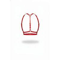 Kırmızı Kadın Kemer Deri Çoklu Şeritli Vücut Aksesuarı - Brf205