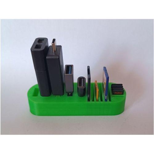 USB Organizer Micro USB ve Type C ile (Bu ürün Sadece Plastik parçadır - Almadan Önce Soru Sorabilirsiniz)