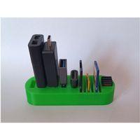USB Organizer Micro USB ve Type C ile (Bu ürün Sadece Plastik parçadır - Almadan Önce Soru Sorabilirsiniz)