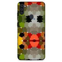 Kamuflaj 64 Samsung Galaxy M11 Kılıf Silikon Kapak