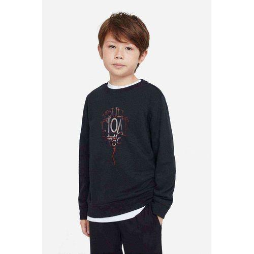Pennywise Baskılı Unisex Çocuk Siyah Sweatshirt