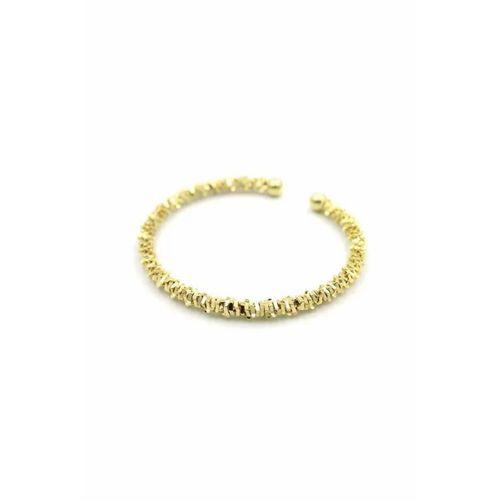 Tırtıklı Bilezik - Altın