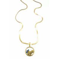 Yoncalı Fanus İtalyan Kolye - Altın