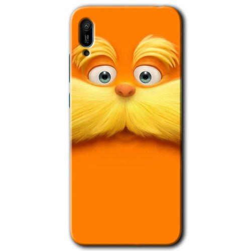 Potkal Hediye Fabrikası Huawei Y6 2019 Kılıf HD Desen Baskılı Arka Kapak - Garfield
