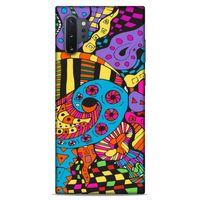 Lopard Samsung Galaxy Note 10 Plus Uyumlu Kılıf Soyut Sanat (23) Baskılı Ultra Koruma Kılıfı