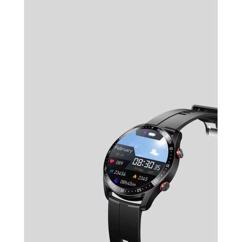 Akıllı Saat Titanyum Kasa Yuvarlak Ekran Alarm Uyku Ve Sağlık Takibi Titreşimli