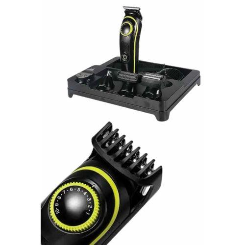 Unısex Çok Fonksiyonlu Bakım Seti Led Göstergeli Tıraş Makinesi Saç Sakal Vücut