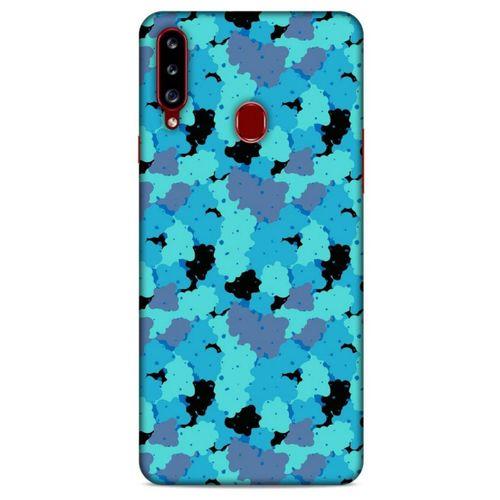 Kamuflaj 61 Samsung Galaxy A20s Kılıf Silikon Kapak