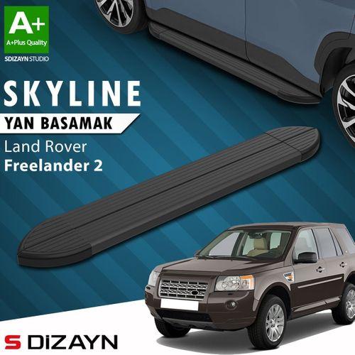 S-Dizayn Land Rover Freelander 2 Skyline Siyah Yan Basamak 173 Cm 2006-2014 A+ Kalite