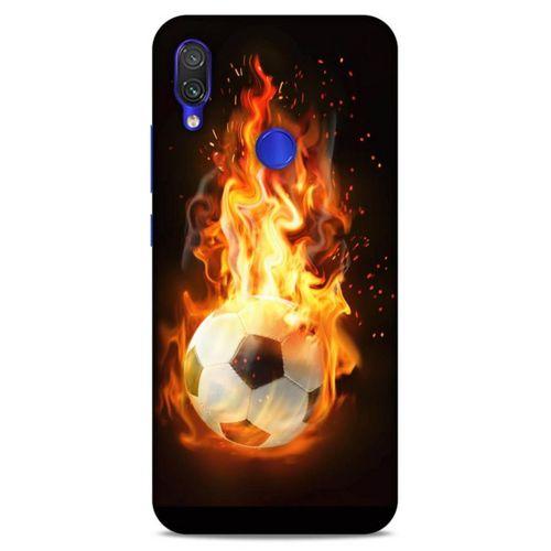 Lopard Xiaomi Redmi Note 7 Uyumlu Kılıf FireX (36) Glitter Kılıf Futbol Topu