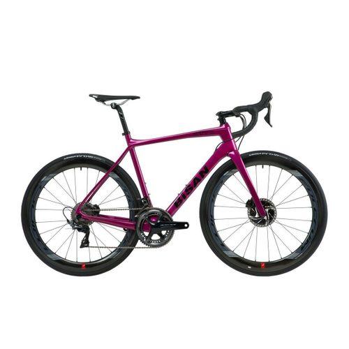 Bisan Mithra Disc 105 Yol Bisikleti Gri-Sarı 58 cm