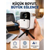 Ultra Hd Çözünürlüklü Taşınabilir Projektör – 1920x1080 Piksel Görüntü Kalitesi Yeni Nesil
