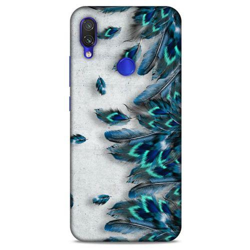 Xiaomi Redmi Note 7 Pro Kılıf Desenli Özel Seri Tüyler (41) Tank Kılıf