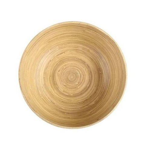 Bambu Sarı Çevreci Kase 12X12X4Cm