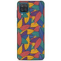 Lopard Samsung Galaxy A12 Uyumlu Kılıf Botanix (86) Glitter Kılıf