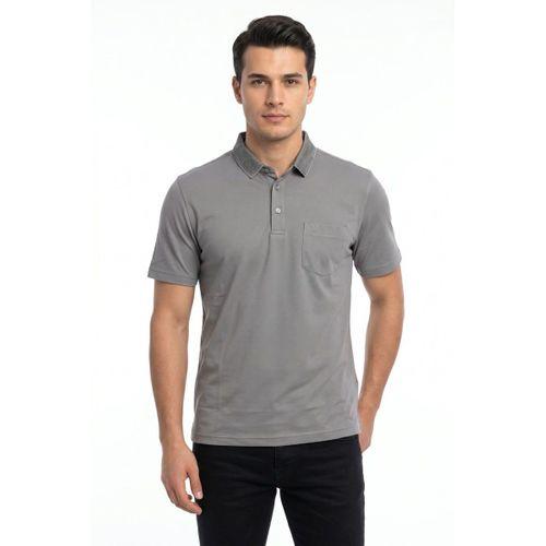 Erkek Polo Yaka Kısa Kollu Tişört Regular Kalıp T6270 BGL-ST05553