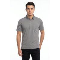 Erkek Polo Yaka Kısa Kollu Tişört Regular Kalıp T6270 BGL-ST05553