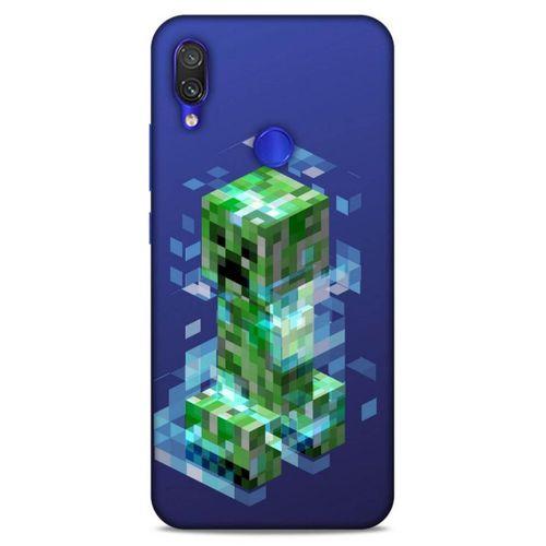 Lopard Xiaomi Redmi Note 7 Pro Uyumlu Kılıf PiXel (37) Silicone Cover Creeper MC